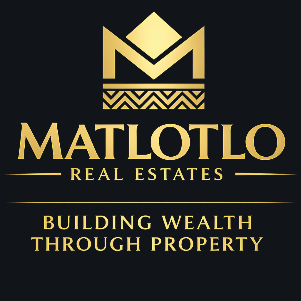 Matlotlo Real Estate Logo black